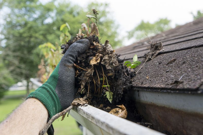 Clogged Gutter Clearing in Rochester, NY