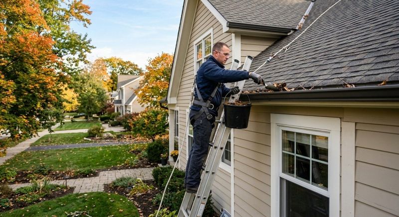 Gutter Downspout Unclogging in Long Island, NY