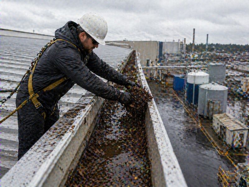 Commercial Downspout Cleaning in Denver County, CO