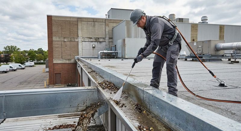 Commercial Gutter Cleaning in Denver, CO