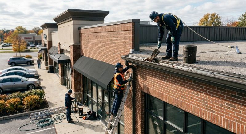 Commercial Gutter Cleaning in Sacramento, CA
