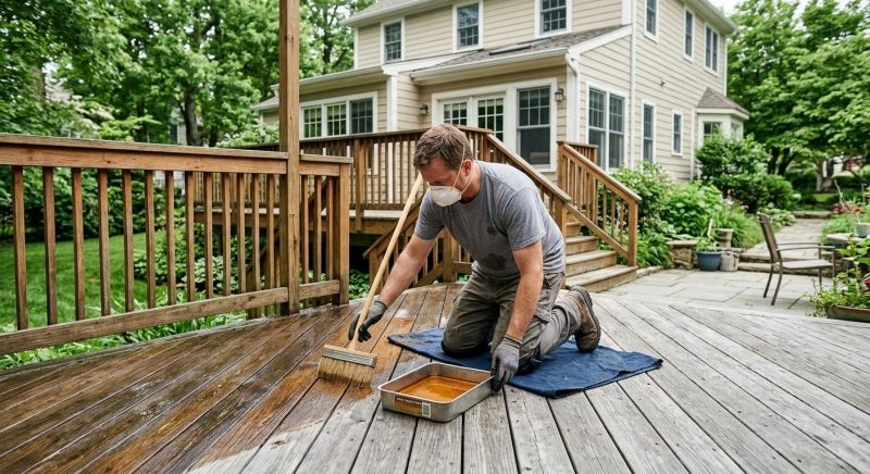 Concrete Deck Sealing in Puyallup, WA