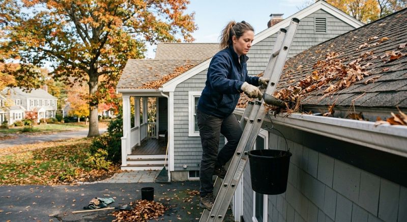 Gutter Leaves Removal in Richmond, VA