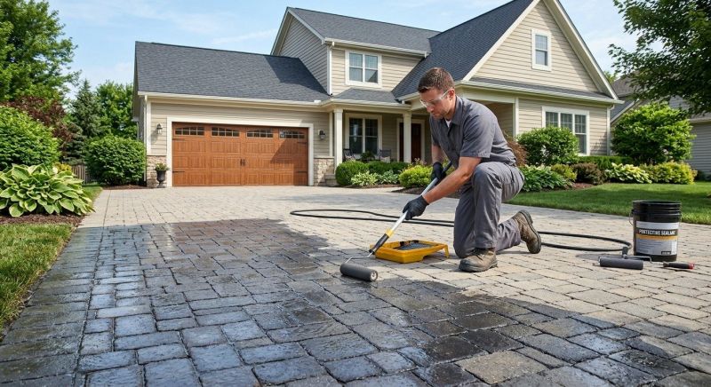 Hardscape Sealing in Kansas City, KS