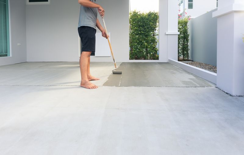 Stamped Concrete Sealing in Renton, WA